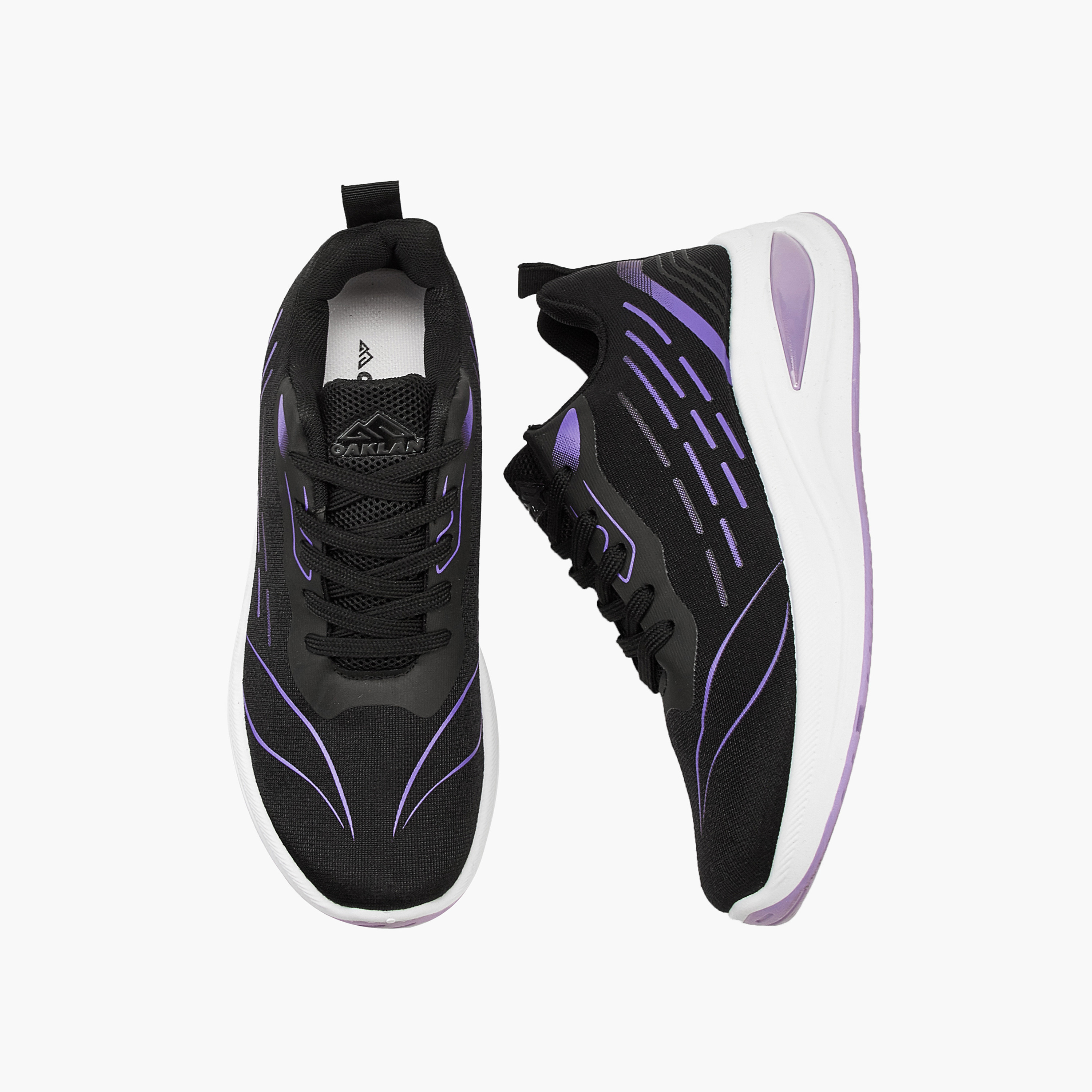 Oaklan by Shoexpress Lace-Up Sports Shoes with Pull Tab-sports-women-shoes-image-1