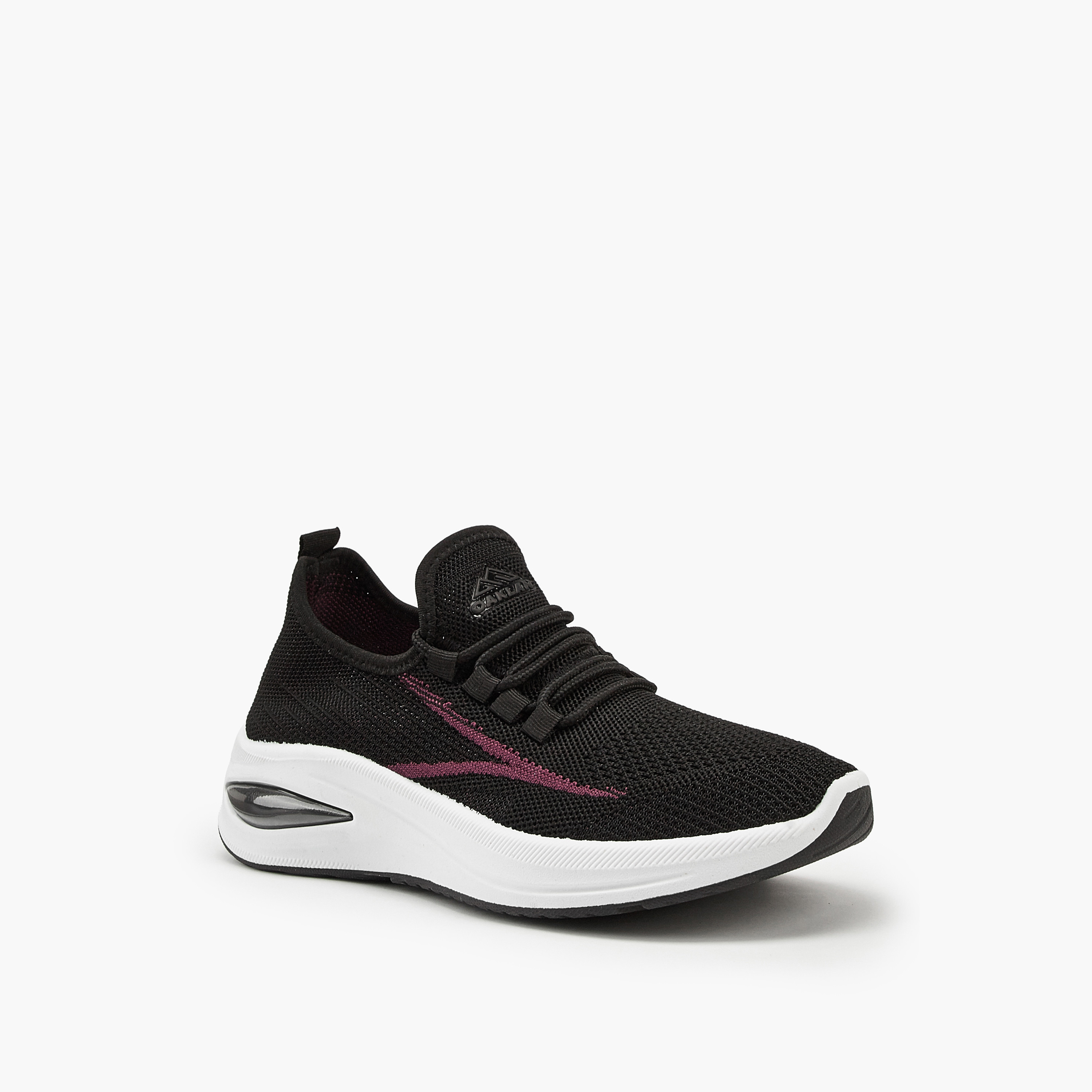 Oaklan by Shoexpress Pull Tab Lace-Up Sports Shoes-women-shoes-sneakers-image-2