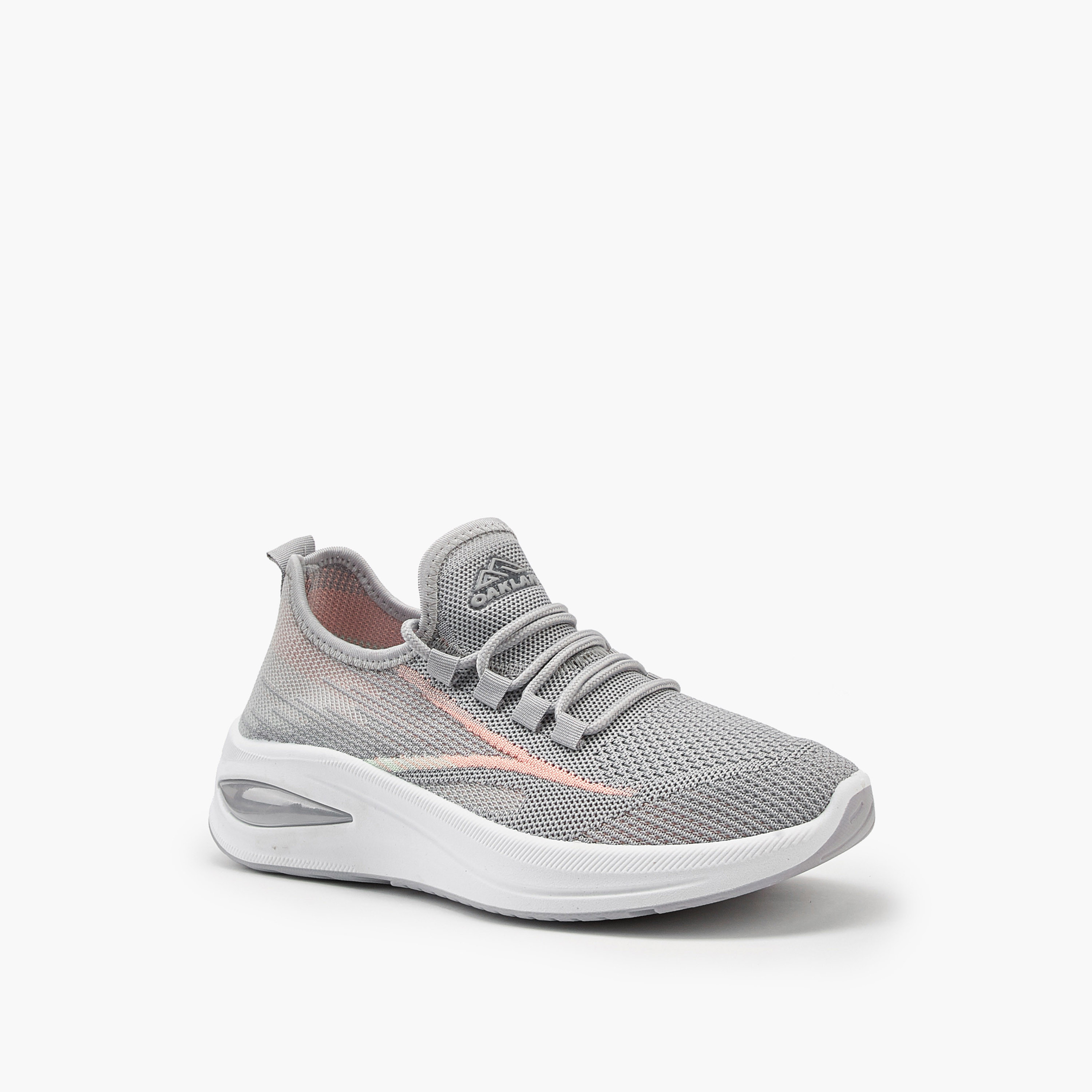 Oaklan by Shoexpress Pull Tab Lace-Up Sports Shoes-sports-women-shoes-image-2