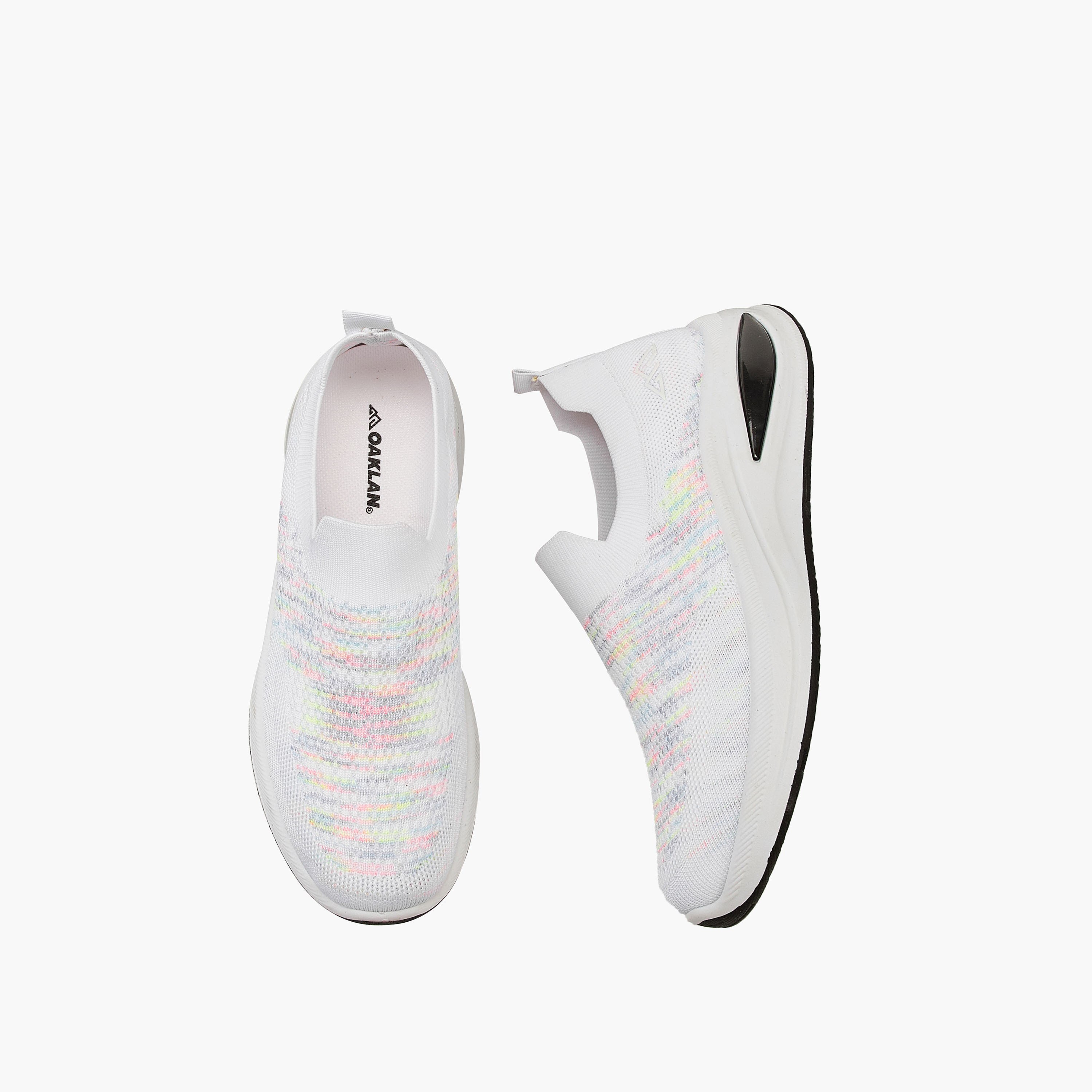 Oaklan by Shoexpress Textured Slip-On Sports Shoes-sports-women-shoes-image-1