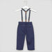 Juniors Solid Pants with Pocket Detail and Suspenders-Pants-thumbnail-2