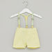 Juniors Solid Shorts with Pocket Detail and Suspenders-Shorts-thumbnail-0