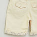Juniors Textured Shorts with Pocket Detail and Suspenders-Shorts-thumbnail-3