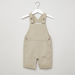 Juniors Textured Dungarees with Pocket Detail-Rompers%2C Dungarees and Jumpsuits-thumbnail-0
