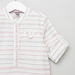 Giggles Printed Shirt with Long Sleeves and Button Tabs-Shirts-thumbnail-3
