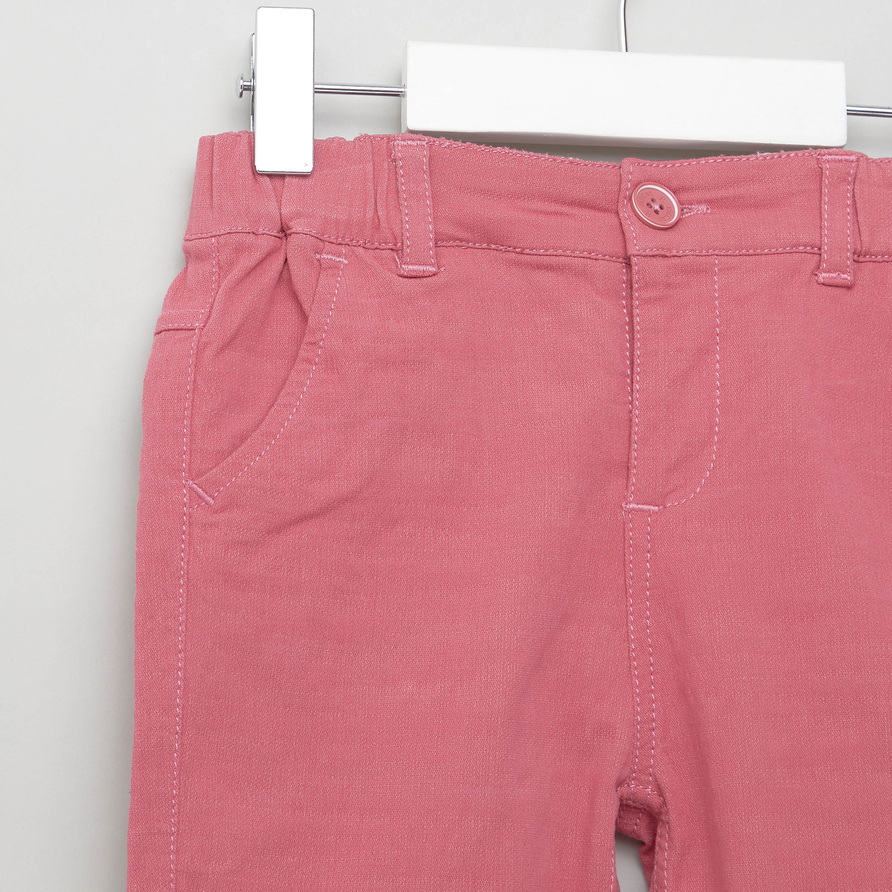 شورت سادة بجيوب وحلقات حزام من جيجلز-baby-boys-clothing-bottoms-shorts-image-2