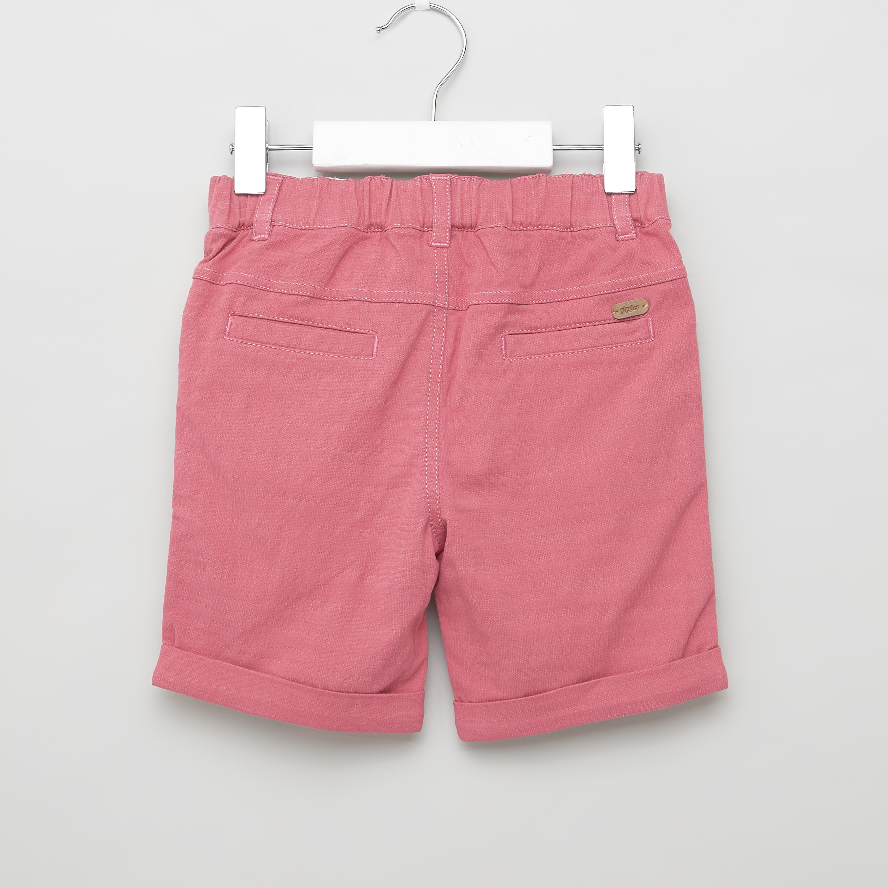 شورت سادة بجيوب وحلقات حزام من جيجلز-baby-boys-clothing-bottoms-shorts-image-3