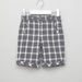 Giggles Checked Shorts with Pocket Detail and Folded Hem-Shorts-thumbnail-0