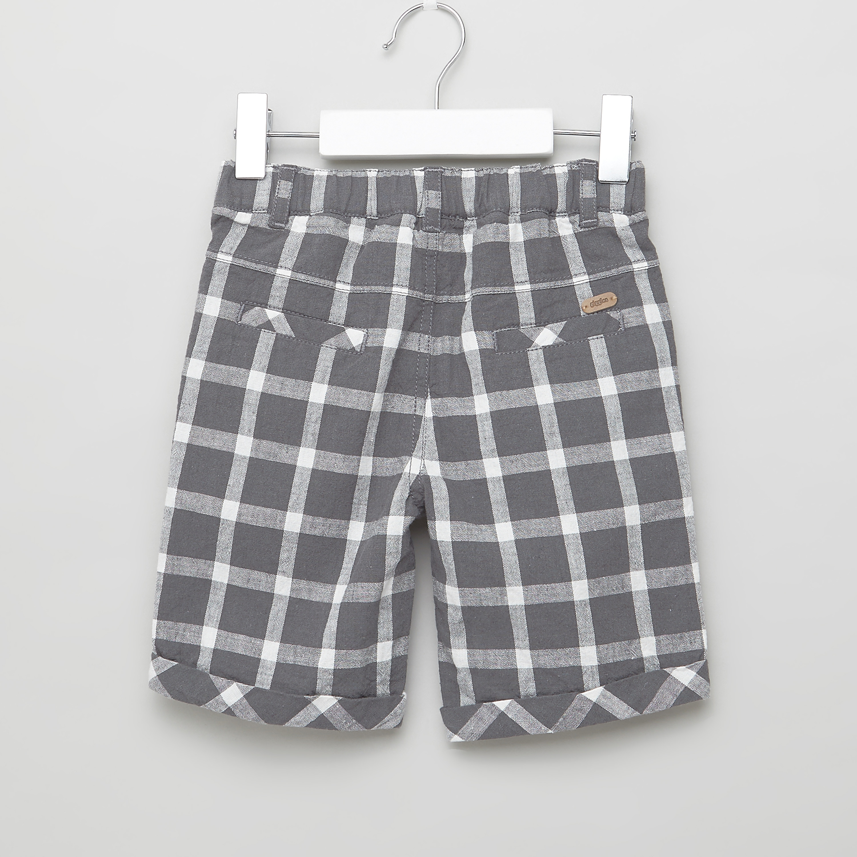 شورت مربّعات بجيوب وحافة مثنية من جيجلز-baby-boys-clothing-bottoms-shorts-image-3
