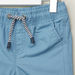 Juniors Solid Shorts with Pocket Detail and Drawstring-Shorts-thumbnail-1