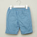 Juniors Solid Shorts with Pocket Detail and Drawstring-Shorts-thumbnail-2