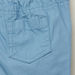 Juniors Solid Shorts with Pocket Detail and Drawstring-Shorts-thumbnail-3
