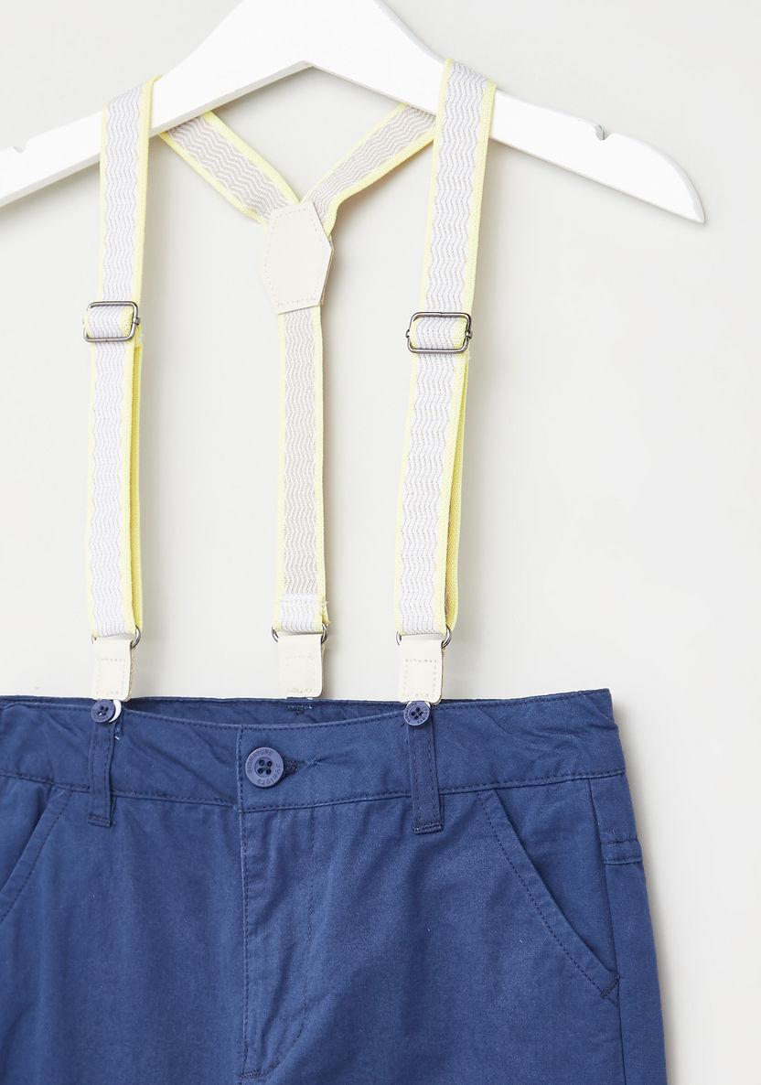 Juniors Pocket Detail Pants with Suspenders-Pants-image-1