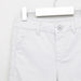 Juniors Solid Shorts with Belt Loops and Pocket Detail-Shorts-thumbnail-1