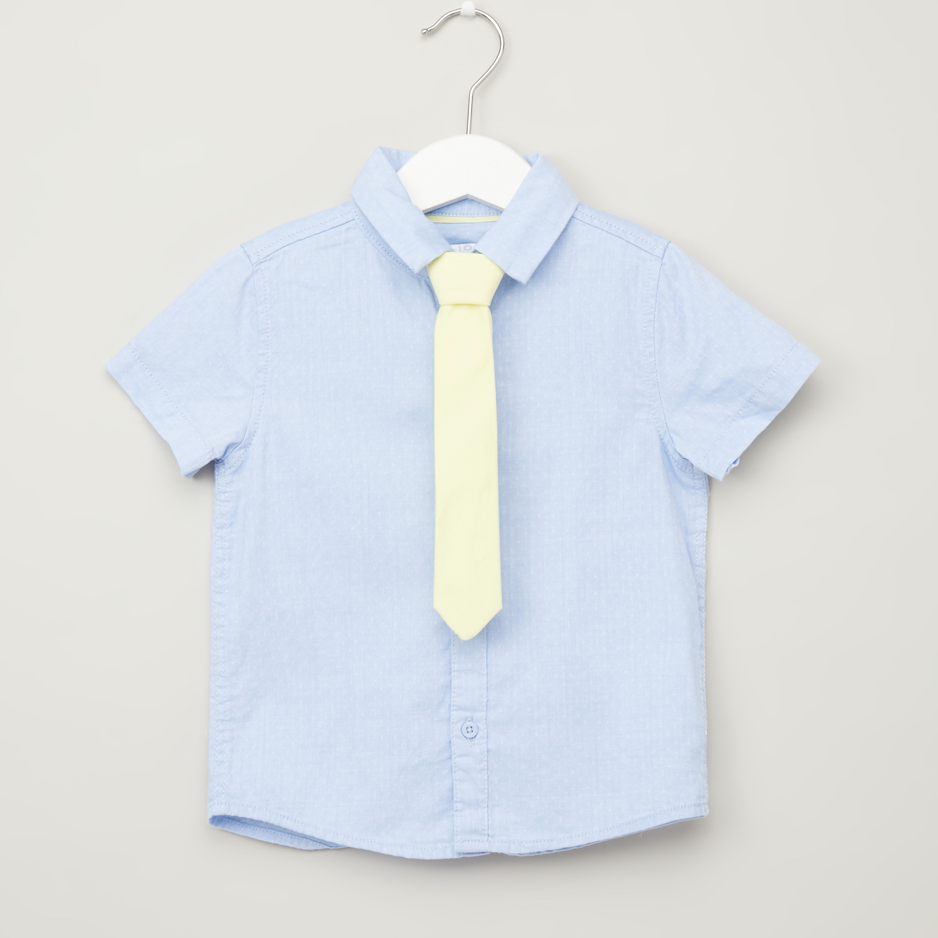 طقم ملابس بارزة الملمس من جونيورز- 3 قطع-boys-clothing-setsandcoords-image-2