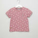 Eligo All Over Printed T-shirt with Round Neck and Welt Pocket-T Shirts-thumbnail-0