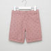 Eligo Printed Shorts with Pocket Detail and Belt Loops-Shorts-thumbnail-0