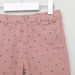Eligo Printed Shorts with Pocket Detail and Belt Loops-Shorts-thumbnail-1