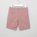 Eligo Printed Shorts with Pocket Detail and Belt Loops-Shorts-thumbnail-2
