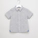 Eligo Striped Short Sleeves Shirt with Shorts-Clothes Sets-thumbnail-1