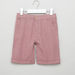 Eligo Striped Polo T-shirt with Pocket Detail Shorts-Clothes Sets-thumbnail-4