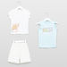 Juniors 3-Piece Top and Shorts Set-Clothes Sets-thumbnail-0