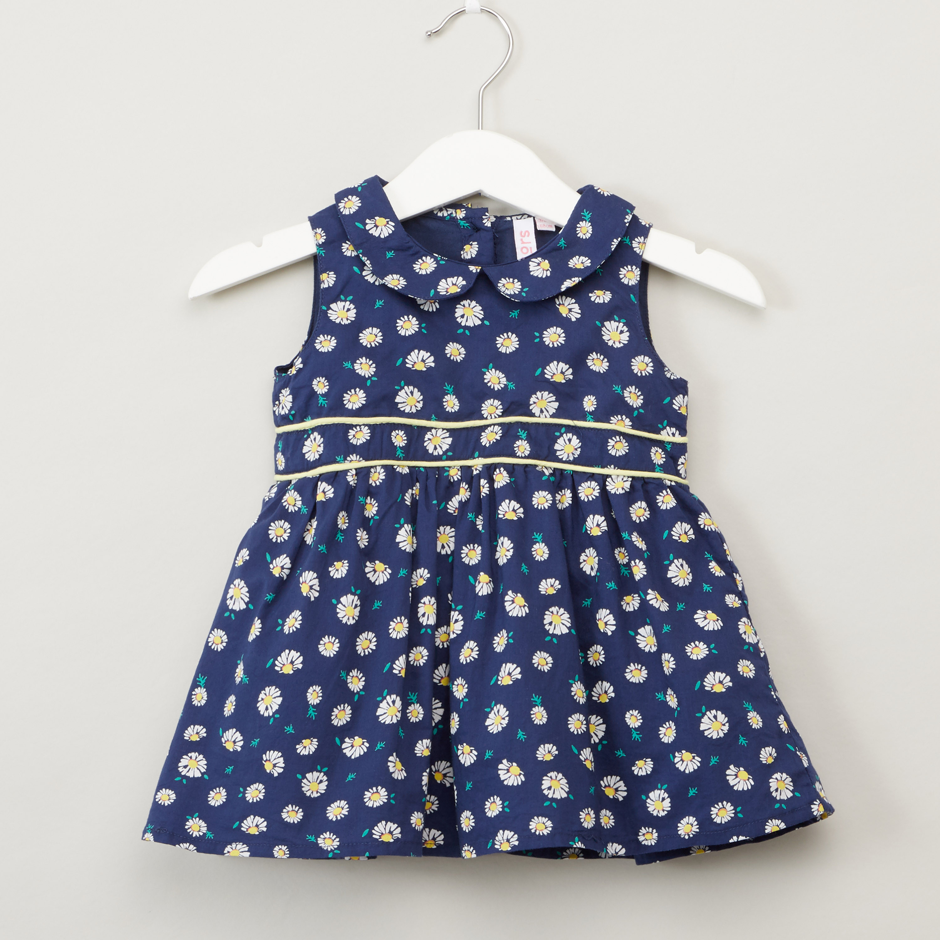Juniors Floral Print Sleeveless Dress with Headband-baby-girls-clothing-dressesandjumpsuits-image-2