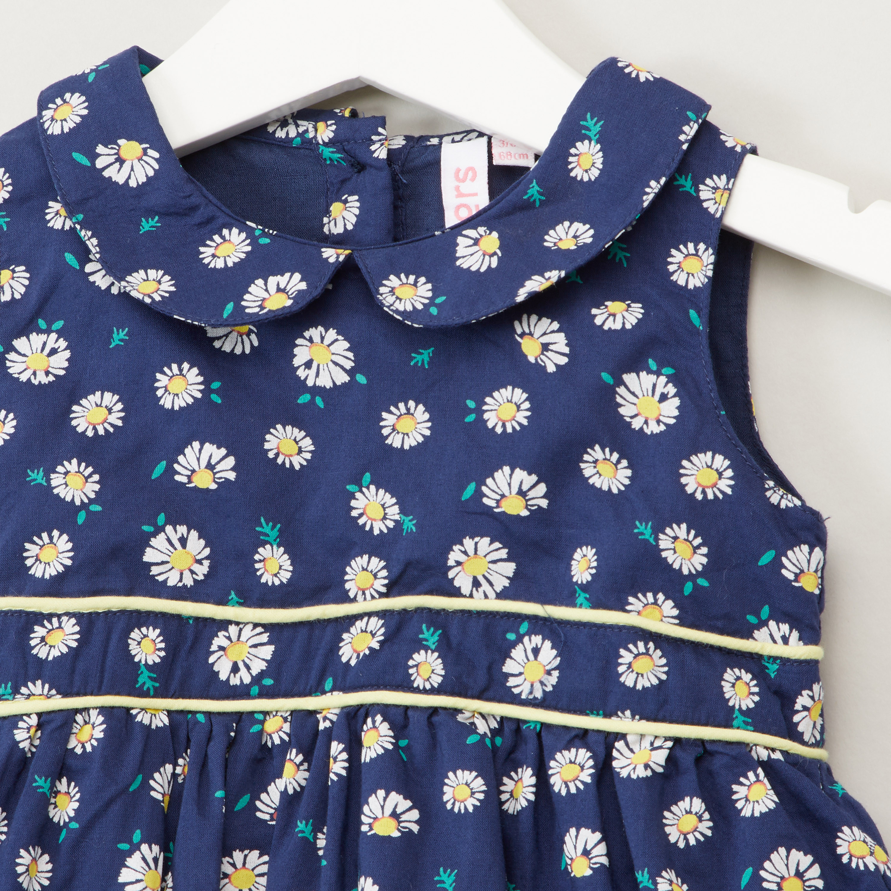 Juniors Floral Print Sleeveless Dress with Headband-baby-girls-clothing-dressesandjumpsuits-image-3