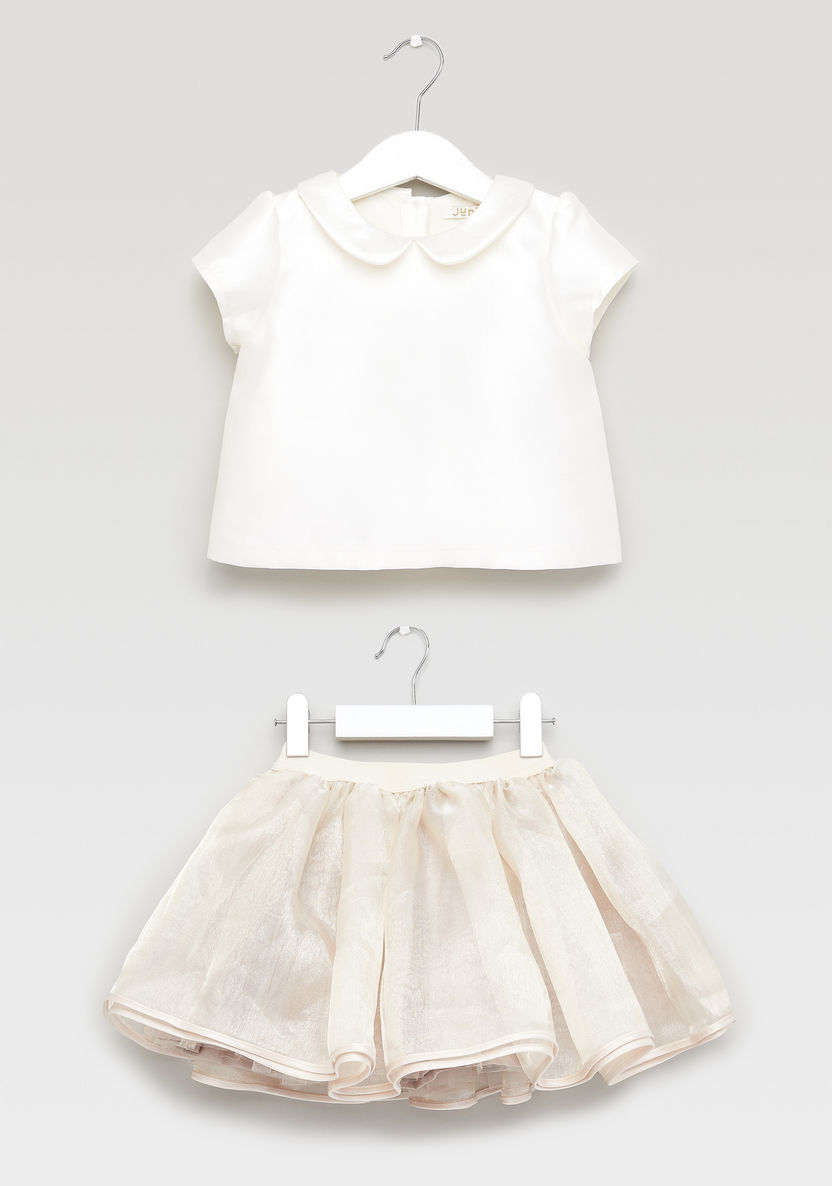 Juniors Top and Tutu Skirt Set-Clothes Sets-image-0