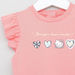 Hello Kitty Print T-shirt with Round Neck and Cap Sleeves - Set of 2-T Shirts-thumbnail-2