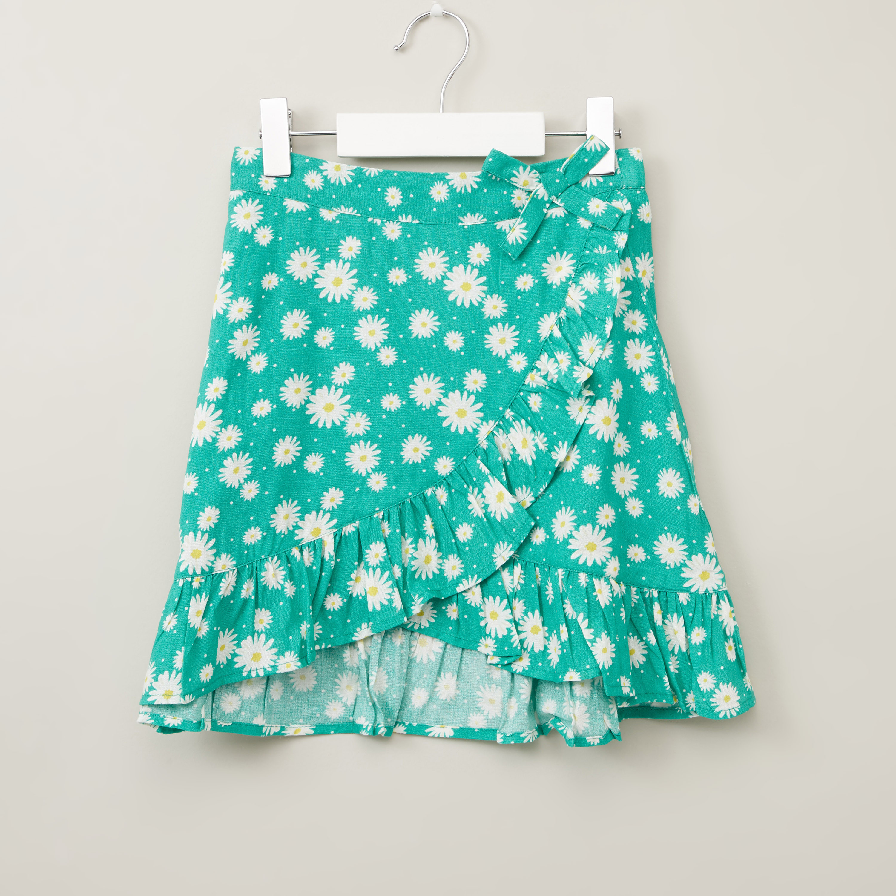 Buy Juniors Floral Print Wrap Skirt Online Babyshop Kuwait