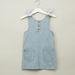 Juniors Denim Sleeveless Dress with Pocket Detail-Dresses%2C Gowns and Frocks-thumbnail-0