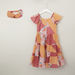 Juniors Printed A-line Dress and Headband Set-Dresses%2C Gowns and Frocks-thumbnail-0