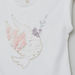 Juniors Bird Print T-shirt with Applique Detail-T Shirts-thumbnail-1