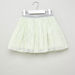 Juniors Textured Mini Skirt with Elasticised Waistband-Skirts-thumbnail-2