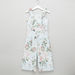 Juniors Floral Print Sleeveless Romper with Ruffle Detail-Rompers%2C Dungarees and Jumpsuits-thumbnail-0