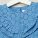 Eligo Schiffli Detail Sleeveless Dress with Round Neck-Dresses%2C Gowns and Frocks-thumbnail-1