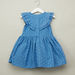 Eligo Schiffli Detail Sleeveless Dress with Round Neck-Dresses%2C Gowns and Frocks-thumbnail-2