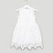 Eligo Lace Sleeveless Dress with Round Neck-Dresses%2C Gowns and Frocks-thumbnail-0