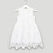 Eligo Lace Sleeveless Dress with Round Neck-Dresses%2C Gowns and Frocks-thumbnail-2
