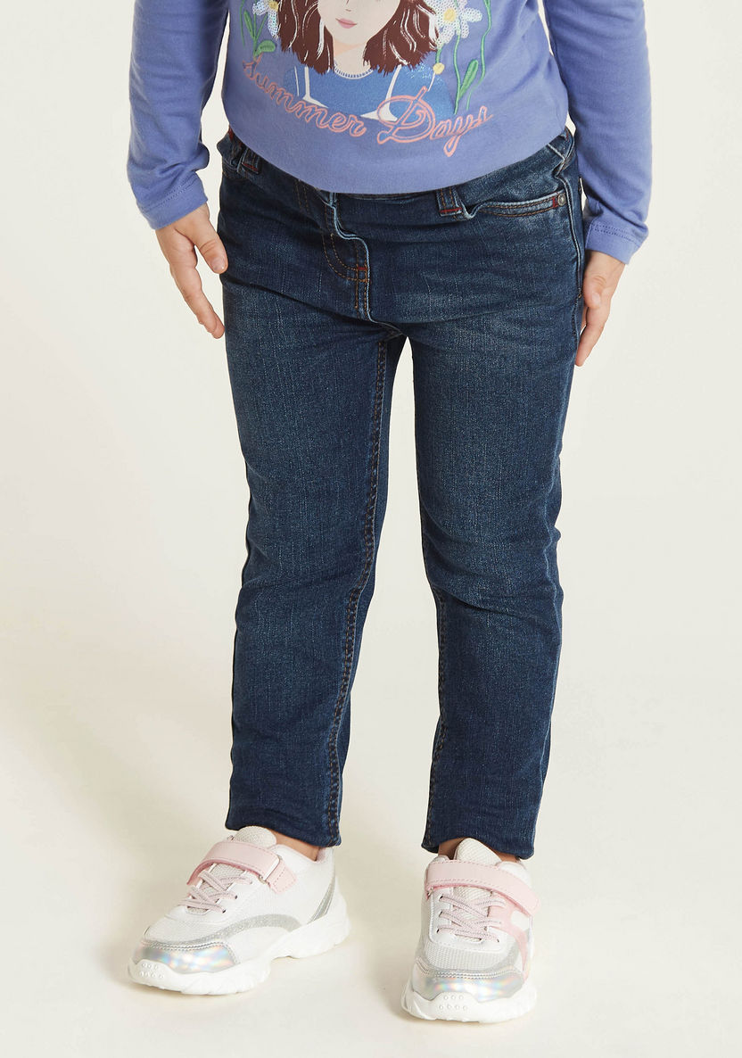 Lee Cooper Girls' Regular Fit Jeans-Jeans-image-0