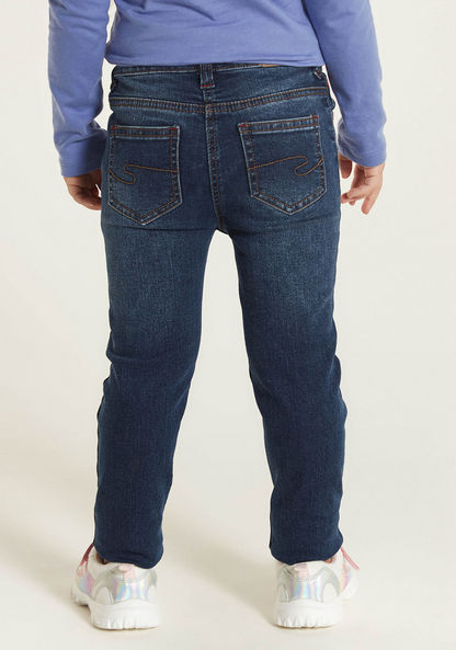 Lee Cooper Girls' Regular Fit Jeans