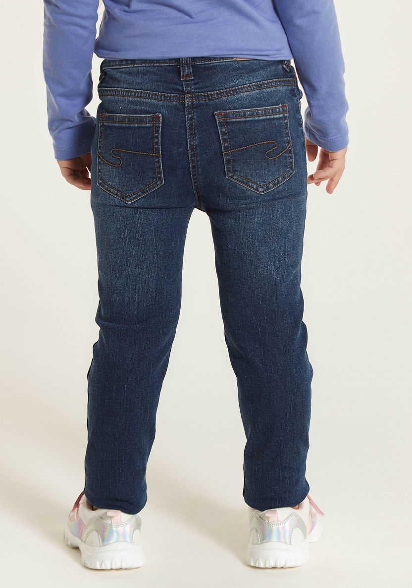 Lee Cooper Girls' Regular Fit Jeans-Jeans-image-3
