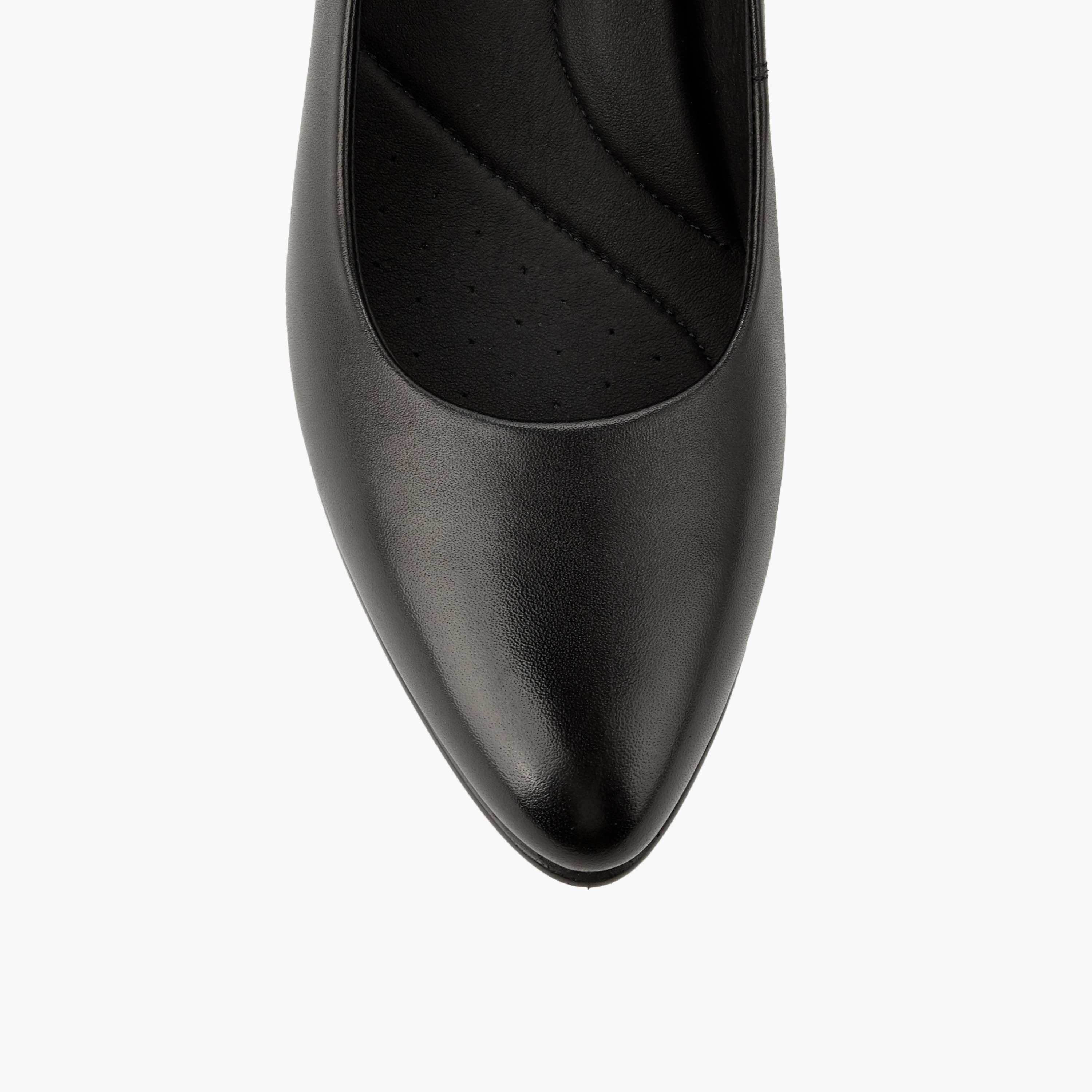 حذاء بومب جلد بكعب مخروط للنساء من لو كونفورت-women-shoes-heels-image-4