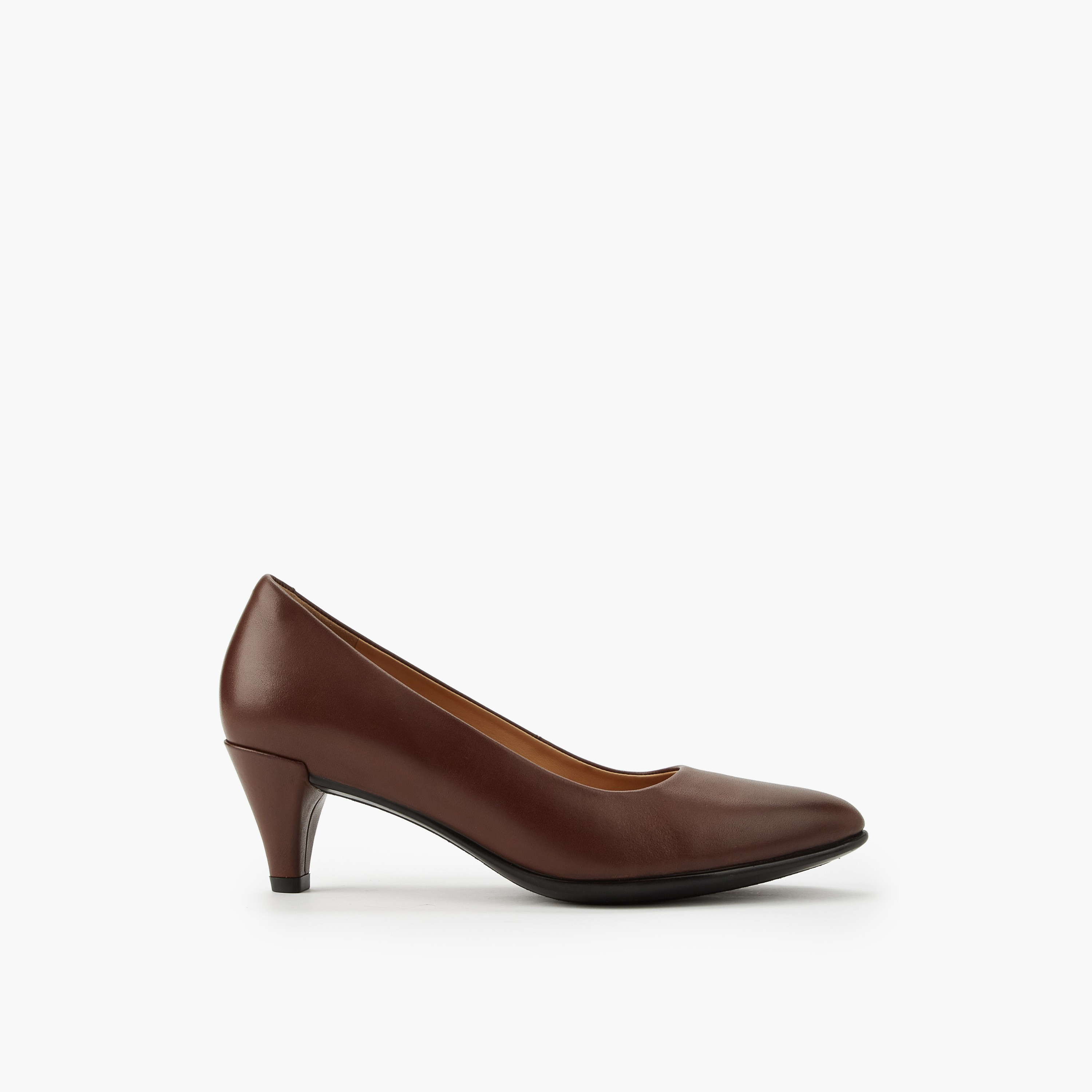 حذاء بومب جلد بكعب مخروط للنساء من لو كونفورت-women-shoes-heels-image-3
