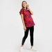 Love Mum Floral Print Maternity Top with Ruffle Detail-Tops-thumbnail-1