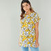Love Mum All Over Printed T-shirt with Round Neck and Short Sleeves-Tops-thumbnail-1