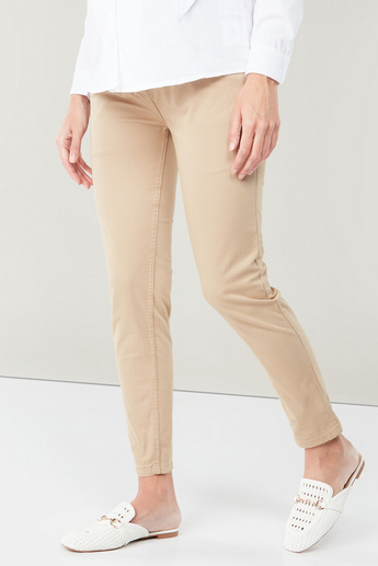 Love Mum Maternity Pants with Pocket Detail