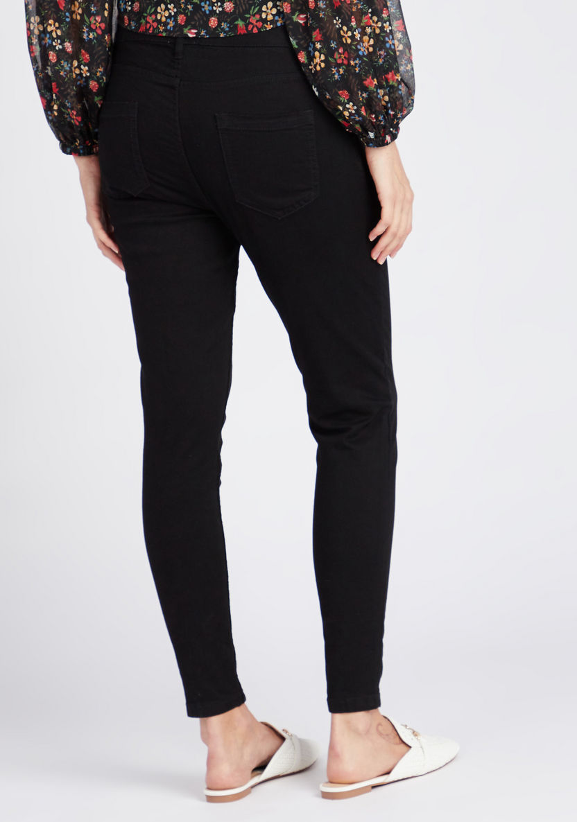Love Mum Maternity Jeans with Pockets-Bottoms-image-3