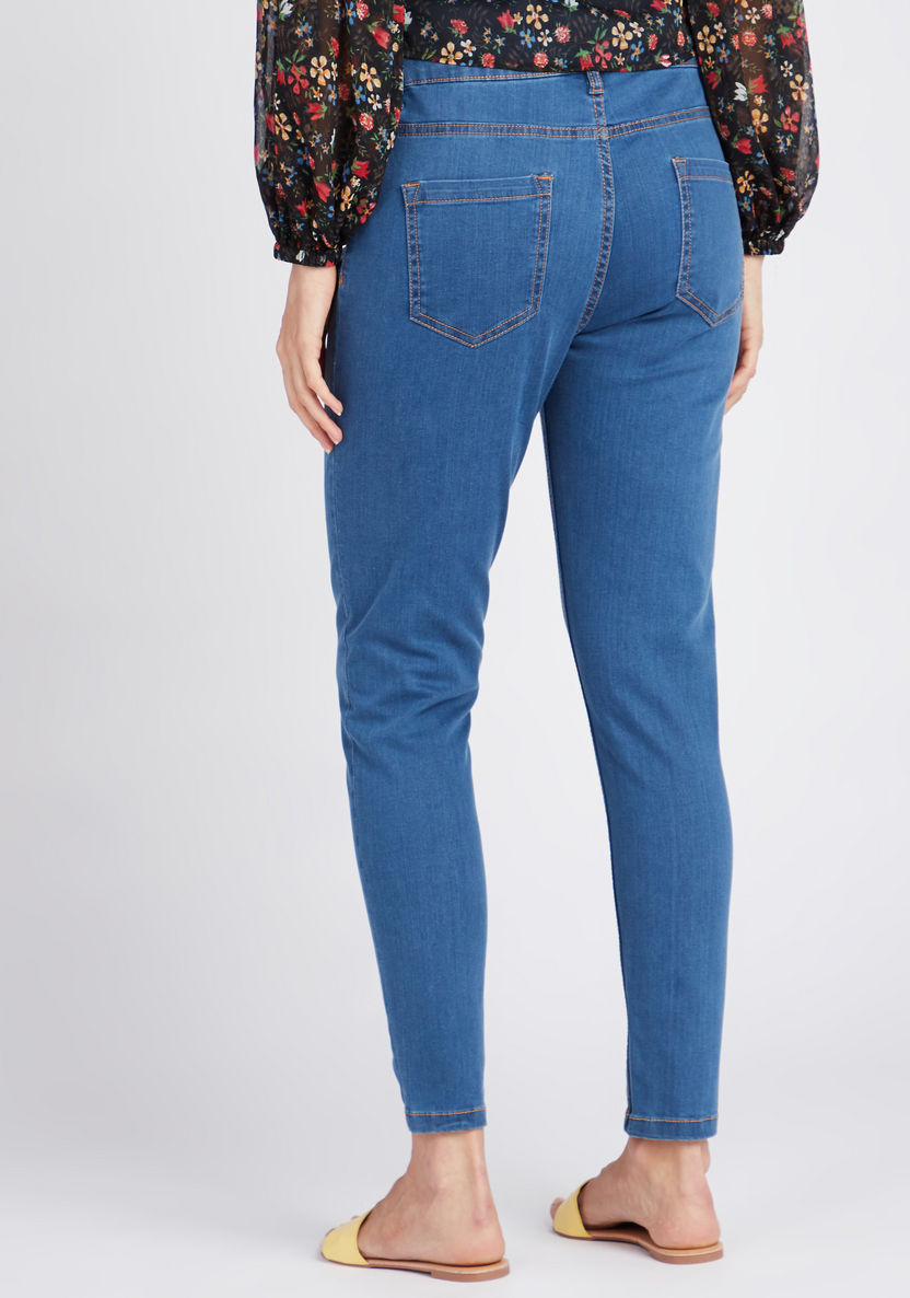 Love Mum Maternity Jeans with Pockets-Bottoms-image-3